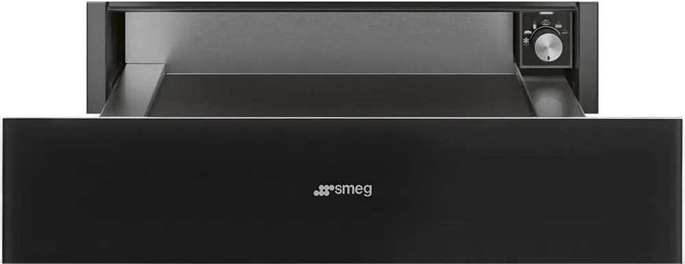 Smeg Black, Warming Drawer for Dishes CPR115B3