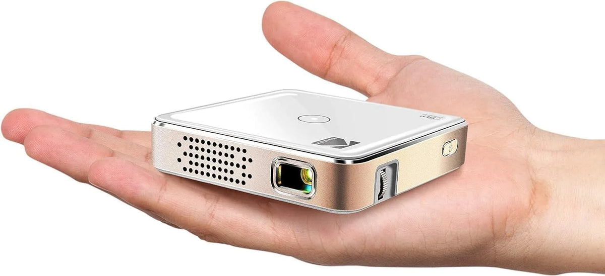 Vidéoprojecteur, portable, HDMI, USB, projecteur vidéo, écran 100, Kodak Projecteur portable Ultra Mini 75 - Projecteur DLP LED HD rechargeable