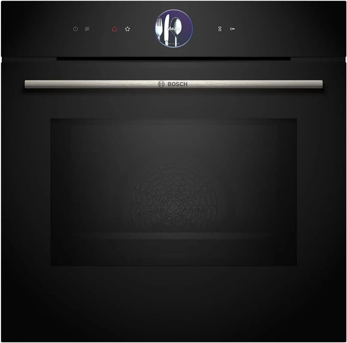 Bosch Serie 8 HMG7361B1 Micro-ondes, 67 L, 800 W, encastrable, four micro-ondes, noir, Bosch HMG7361B1 Serie 8 Einbau-Backofen mit Mikrowellenfunktion