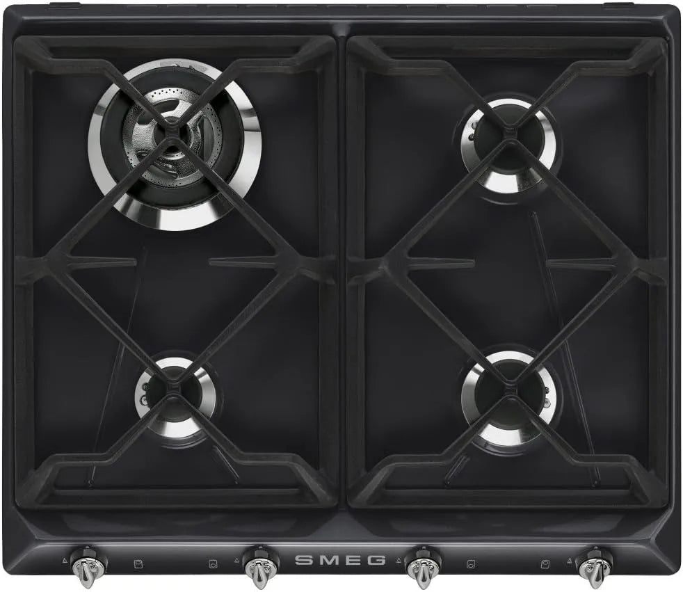 Smeg SR964NGH Plaque de cuisson à gaz, table de cuisson à gaz