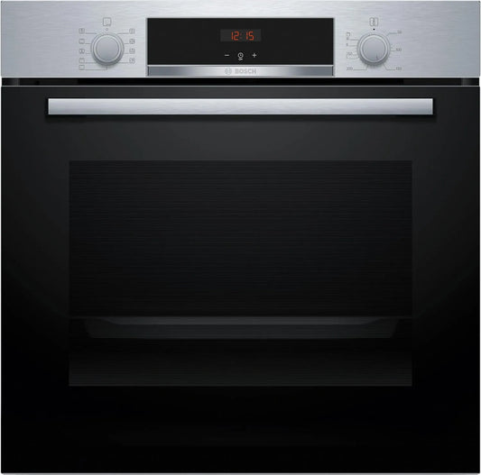 Bosch HBA534BS3 Four électrique, encastrable, acier inoxydable, Série 4, Inox