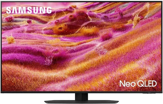 Samsung QN90F Smart TV, 50 pouces, téléviseur, 4K UHD, QLED, écran sans Reflets avec Glare Free et Quantum Matrix Technology Plus