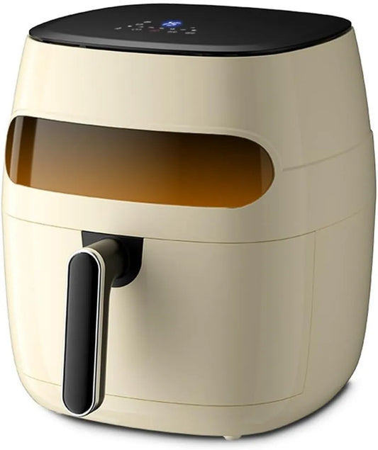 Cuisinière avec four, 5 L, 300 W, tactile, four combiné à friteuse à air de 8, cuisinière antiadhésive sans huile