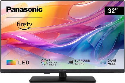 Panasonic TV-32S50AEZC Smart TV, 32 pouces, téléviseur, HDR, HD Colour Engine, Série S50, Contrôle Vocal Alexa, Lecteur Média, Fire TV, Mode Jeu
