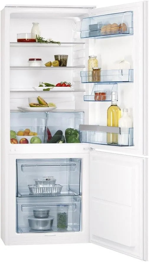 AEG SCS51400S1 Congélateur, 170 L, encastrable, armoire congélateur, blanc, AEG SANTO SCS51400S1 Réfrigérateur, 1 cm de hauteur, 144, 238 kWh