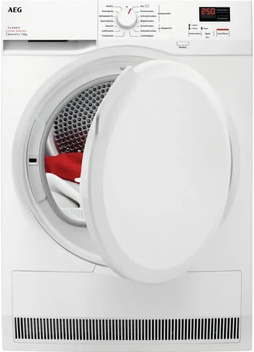 AEG TR7C40588 Sèche-linge, 8 kg, AEG Sèche-linge à pompe à chaleur TR7C40588 8 kg wh A++