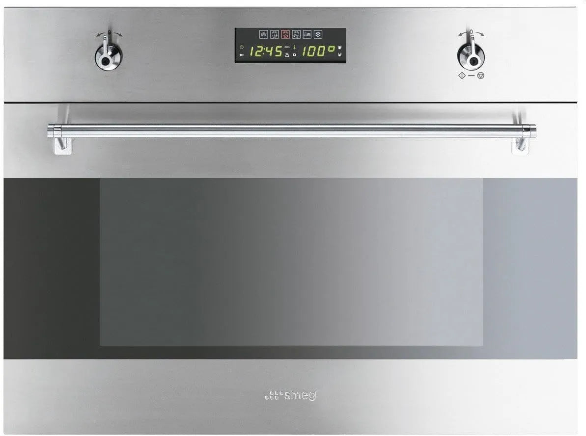 Smeg S45Vx2 Four électrique, 45 CM, vapeur, acier inoxydable, inox finger friendly