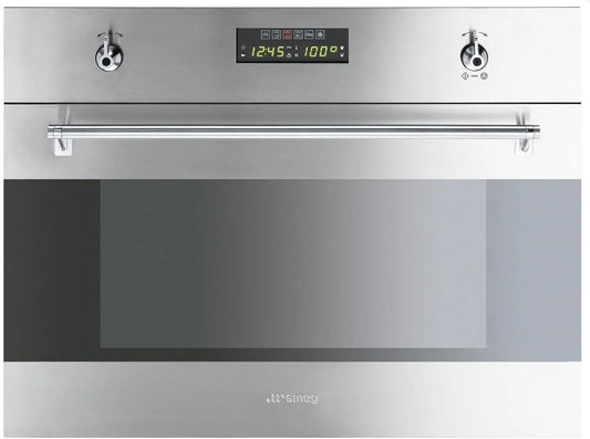 Smeg S45Vx2 Four électrique, 45 CM, vapeur, acier inoxydable, inox finger friendly