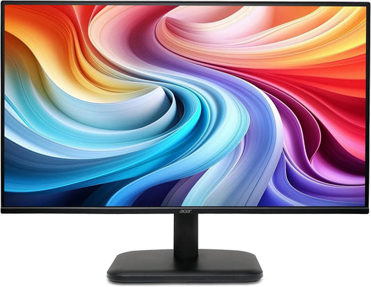 Acer EK241YGbif 1xVGA, 1xHDMI Moniteur, 23.8 pouces, 1920 × 1080, 1 ms, 120 Hz, Full HD, dalle IPS, écran PC, noir, 250 Nits, 1ms VRB, 120Hz