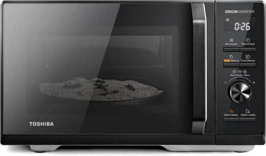 Toshiba MW3-AM25PFI Micro-ondes, 25 L, 900 W, décongélation, four micro-ondes, 10 niveaux de puissance, 7 menus automatiques, Micro-ondes uniquement