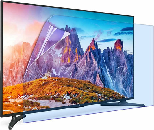 Smart TV, 50 pouces, téléviseur, Le filtre mat anti-éblouissement et anti-lumière bleue de 50 pouces