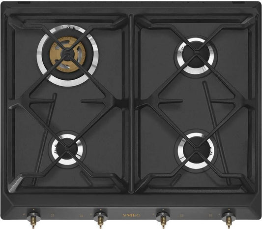 Smeg SRV864AOGH Plaque de cuisson à gaz, table de cuisson à gaz