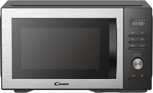 Candy CMGA31EDLB Micro-ondes, 31 L, 1000 W, gril, décongélation, four micro-ondes, noir, Grande Capacité 31L, Recettes Automatiques, Nettoyage Auto