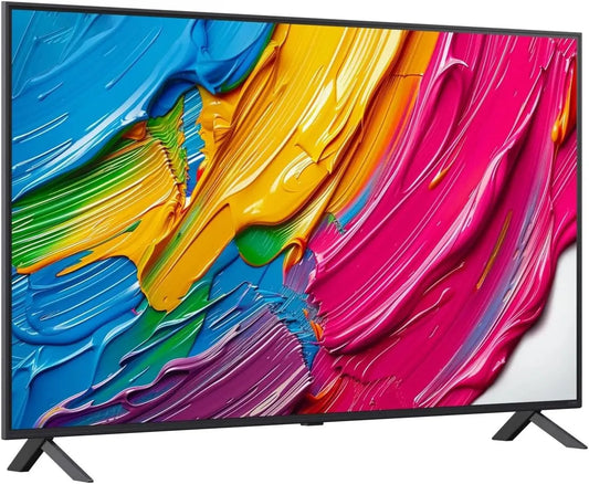 LG 55QNED80A6A HEVC, H.265 Smart TV, 55 pouces, classe énergétique E, téléviseur, 4K UHD, Wi-Fi, DVB-T2