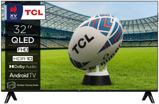 TCL 32S59K Smart TV, 80 cm, 50 Hz, téléviseur, QLED, Full HD, TCL TV LED 32S59K QLED Cadre sans Bord 50 Hz Full HD 80 cm