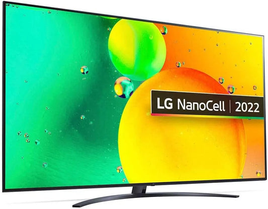 LG 65NANO766 Smart TV, 65 pouces, téléviseur, 4K UHD, NanoCell, 164 cm